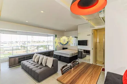Flat com 1 Quarto à venda, 49m² no Campo Belo, São Paulo