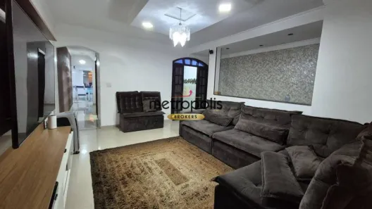 Sobrado com 3 Quartos à venda, 208m² no Jardim Alzira Franco, Santo André