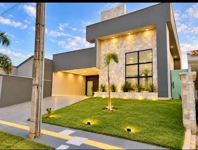 Casa de Condomínio com 3 Quartos para alugar, 198m² no Residencial Condomínio Jardim Veneza, Senador Canedo