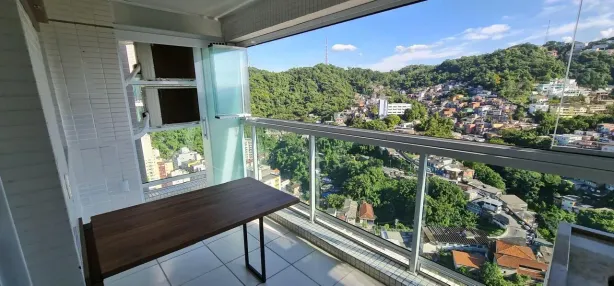 Apartamento com 2 Quartos à venda, 77m² no José Menino, Santos