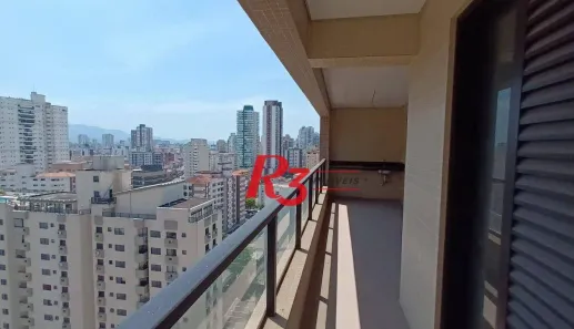 Apartamento com 2 Quartos à venda, 75m² no José Menino, Santos
