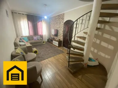 Sobrado com 3 Quartos à venda, 145m² no Parque São Vicente, Mauá