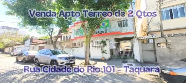 Apartamento com 2 Quartos à venda, 80m² no Taquara, Rio de Janeiro