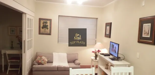Flat com 1 Quarto para alugar, 40m² no Itaim Bibi, São Paulo