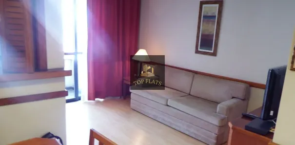 Flat com 1 Quarto para alugar, 40m² no Cerqueira César, São Paulo