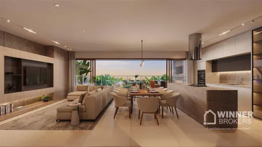 Apartamento com 3 Quartos à venda, 137m² no Jardim Aclimação, Maringá