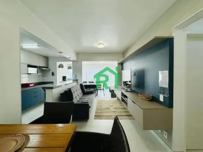 Apartamento com 2 Quartos à venda, 72m² no Loteamento João Batista Julião, Guarujá