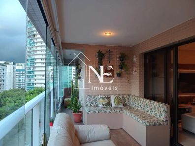 Apartamento com 3 Quartos à venda, 138m² no Gonzaga, Santos