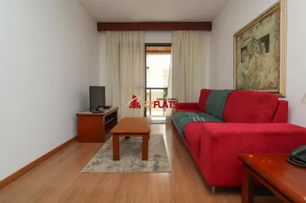 Flat com 1 Quarto para alugar, 45m² no Jardim Paulista, São Paulo