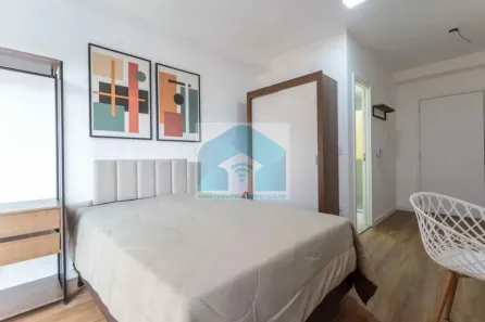 Apartamento com 1 Quarto para alugar, 25m² no Vila Nova Conceição, São Paulo