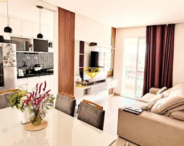 Apartamento com 2 Quartos para alugar, 70m² no Vila Mathias, Santos