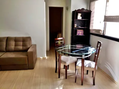 Apartamento com 2 Quartos para alugar, 40m² no Indianópolis, São Paulo