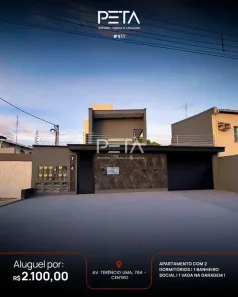 Apartamento com 2 Quartos para alugar, 50m² no Centro, Boa Vista