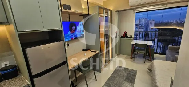 Flat com 1 Quarto à venda, 23m² no Santo Amaro, São Paulo