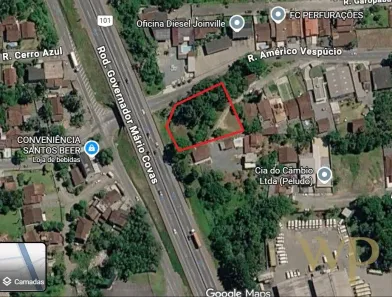 Lote/Terreno à venda, 3180m² no Nova Brasília, Joinville