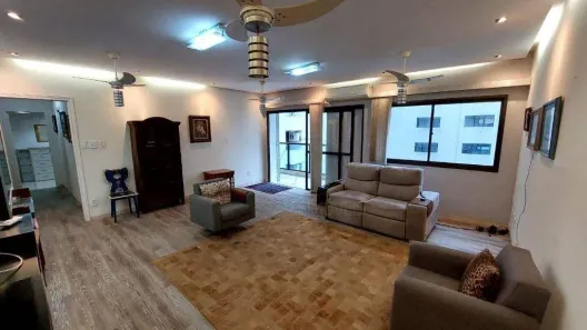 Apartamento com 3 Quartos para venda ou aluguel, 146m² no Aparecida, Santos