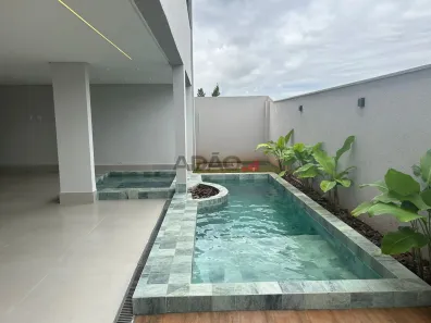 Casa de Condomínio com 4 Quartos à venda, 250m² no Jardins Bolonha, Senador Canedo