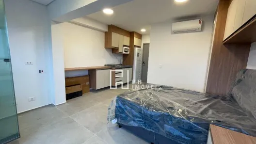 Apartamento com 1 Quarto para alugar, 27m² no Vila Firmiano Pinto, São Paulo
