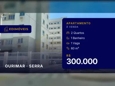 Apartamento com 2 Quartos à venda, 60m² no Ourimar, Serra