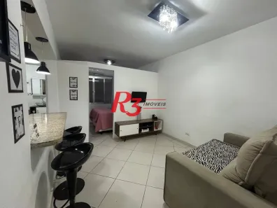 Apartamento com 1 Quarto à venda, 40m² no Embaré, Santos