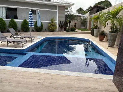 Casa de Condomínio com 4 Quartos à venda, 350m² no Busca Vida (Abrantes), Camaçari