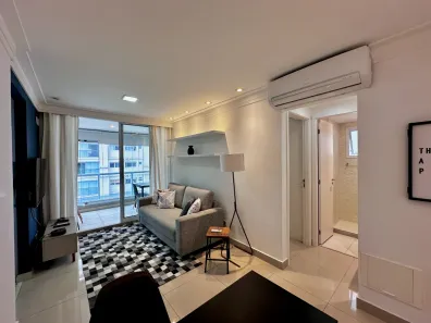 Apartamento com 1 Quarto para alugar, 49m² no Campo Belo, São Paulo