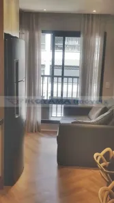 Apartamento com 1 Quarto para alugar, 25m² no Mirandópolis, São Paulo