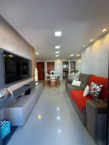 Apartamento com 3 Quartos para alugar, 110m² no Ponta Verde, Maceió