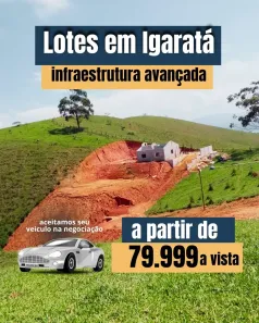 Lote/Terreno à venda, 600m² no Recanto das Águas, Igaratá