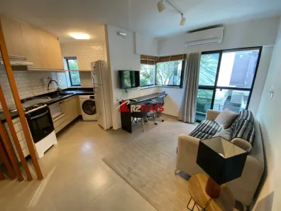 Flat com 1 Quarto para alugar, 47m² no Cerqueira César, São Paulo