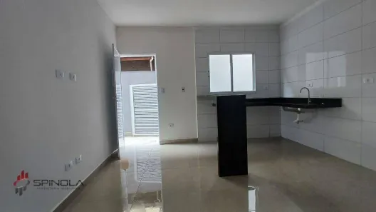 Casa de Condomínio com 2 Quartos à venda, 70m² no Sítio do Campo, Praia Grande