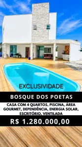 Casa de Condomínio com 4 Quartos à venda, 260m² no Parque do Jiqui, Parnamirim