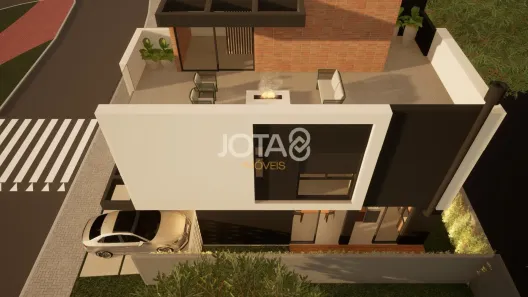 Casa de Condomínio com 3 Quartos à venda, 152m² no Santa Cândida, Curitiba