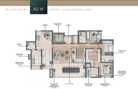 Apartamento com 4 Quartos à venda, 162m² no Perdizes, São Paulo