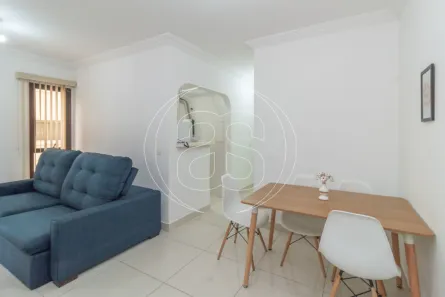 Apartamento com 1 Quarto para alugar, 55m² no Indianópolis, São Paulo