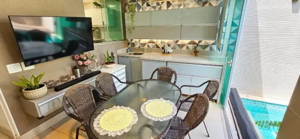 Casa de Condomínio com 3 Quartos à venda, 184m² no Parque Amazônia, Goiânia