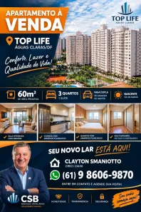 Apartamento com 3 Quartos à venda, 61m² no Norte, Brasília