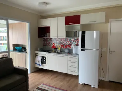 Apartamento com 1 Quarto para alugar, 42m² no Cidade Monções, São Paulo