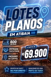 Lote/Terreno à venda, 600m² no Portão, Atibaia