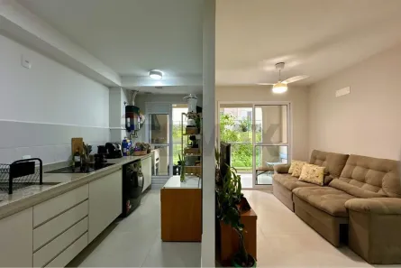 Apartamento com 2 Quartos para alugar, 60m² no Balneário Tropical, Paulínia