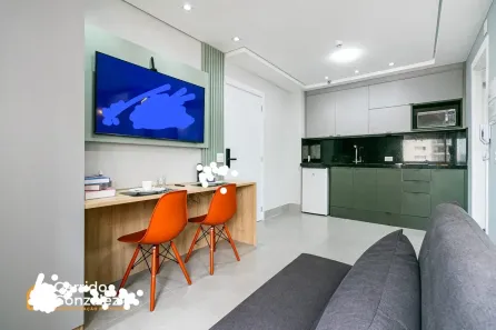 Apartamento com 1 Quarto para alugar, 27m² no Belenzinho, São Paulo