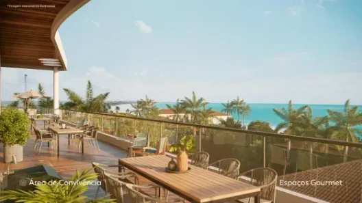 Apartamento com 1 Quarto à venda, 20m² no Porto de Galinhas, Ipojuca