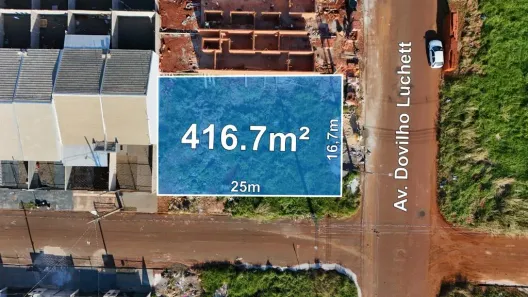 Lote/Terreno à venda, 416m² no Jardim dos Ipês, Sarandi