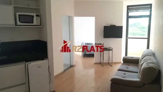 Flat com 1 Quarto para alugar, 37m² no Indianópolis, São Paulo