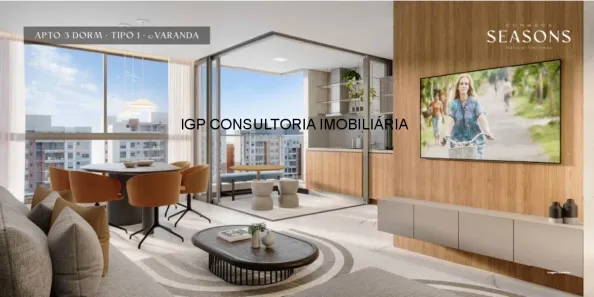 Apartamento com 3 Quartos à venda, 90m² no Jardim Santa Rita, Indaiatuba