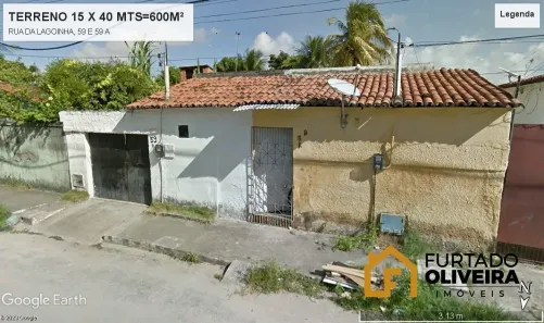 Lote/Terreno à venda, 600m² no Novo Pabussu, Caucaia