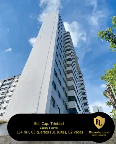 Apartamento com 3 Quartos à venda, 104m² no Casa Forte, Recife