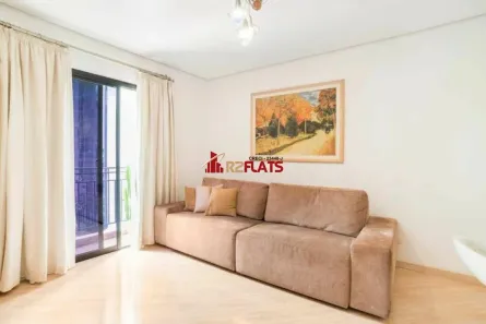 Flat com 1 Quarto para alugar, 42m² no Itaim Bibi, São Paulo