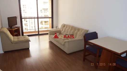 Flat com 1 Quarto para alugar, 42m² no Vila Nova Conceição, São Paulo