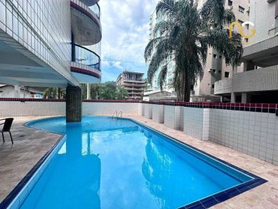 Apartamento com 1 Quarto à venda, 55m² no Canto do Forte, Praia Grande